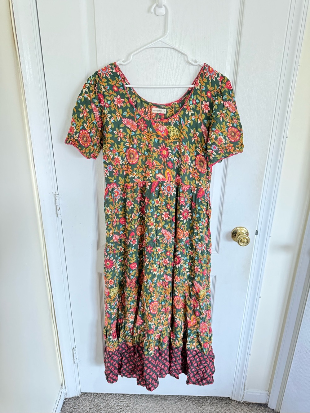 Natural Life Floral Bohemian Maxi Dress - Picture 4 of 7